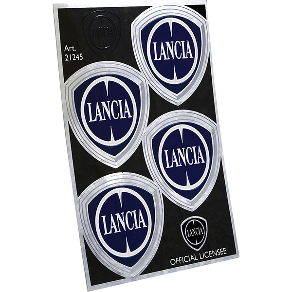 LANCIA Emblem Stickers Set 4pcs-21245-