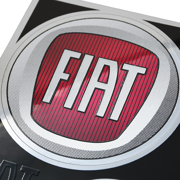 FIAT Emblem Stickers Set 2pcs-21246-