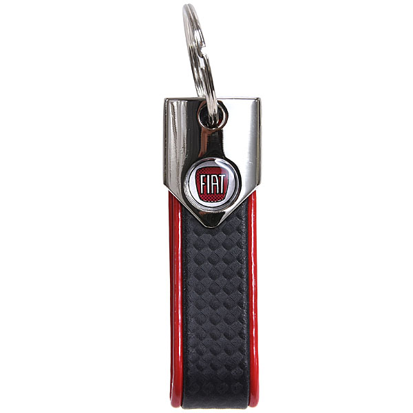 FIAT Old Emblem Keyring(Carbon Look)