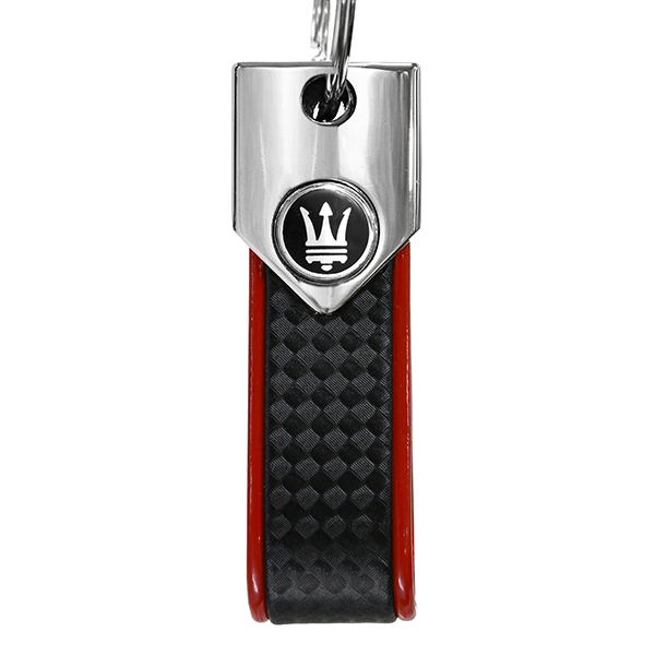 MASERATI Emblem Keyring(Carbon Look)