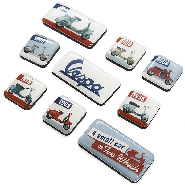 Vespa Official Magnet Set