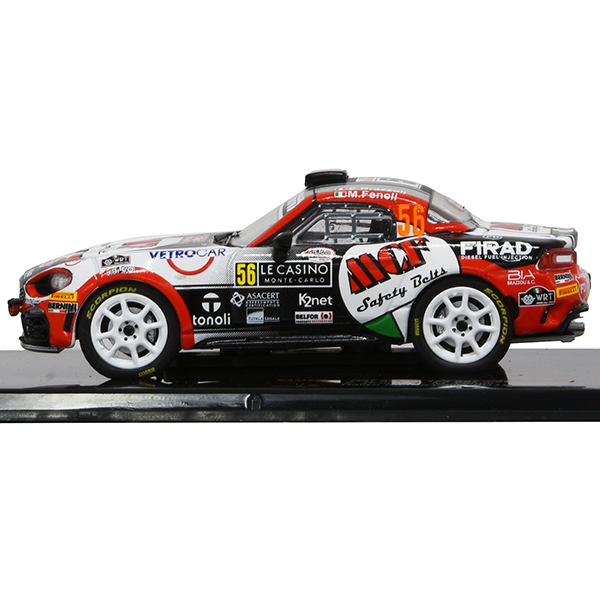 1/43 ABARTH 124 Rally ߥ˥奢ǥ-2019- (E.Brazzolli/M. Fenoli#56)