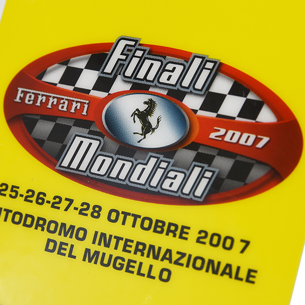 Ferrari Finali Mondiali2007 Paddock Pass