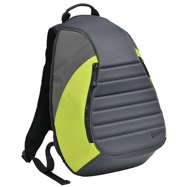 Vespa Official Back Pack(Gray/Lime)