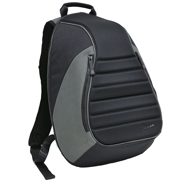 Vespa Official Back Pack(Black/Khaki)