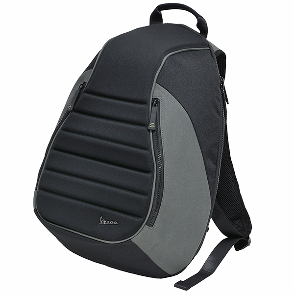 Vespa Official Back Pack(Black/Khaki)