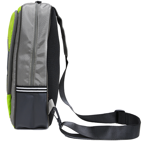 Vespa Shoulder Backpack(Lime/Gray)