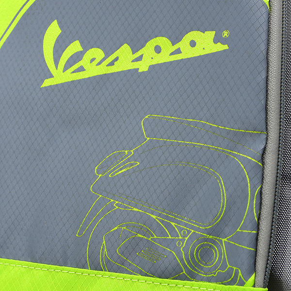 Vespa Shoulder Backpack(Lime/Gray)