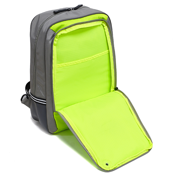 Vespa Shoulder Backpack(Lime/Gray)