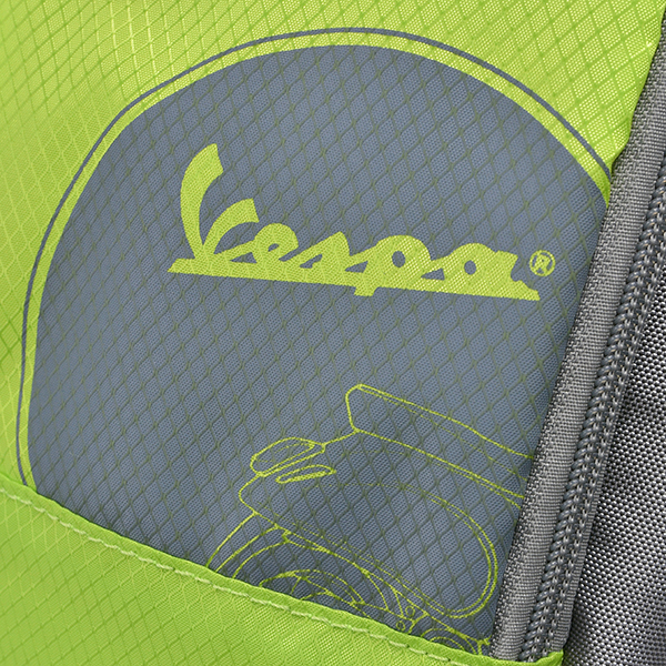 Vespa Official City Cross Schoulder Bag(Gray/Lime)