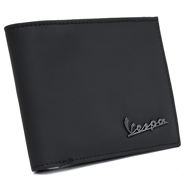 Vespa Metal Logo Wallet (Black)