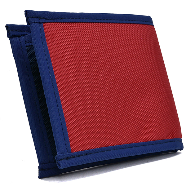 Vespa Official Nylon Wallet-ROLLER-(Navy/Red)