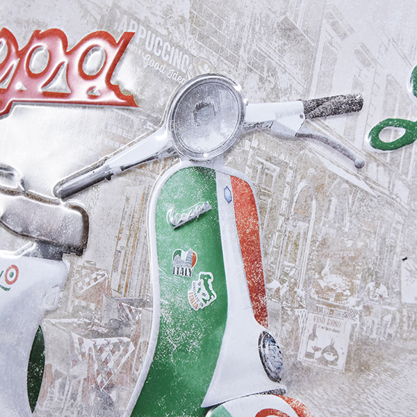 Vespa Official Sign Boad-Italian Legend-