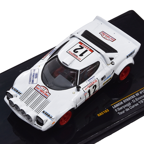 1/43 LANCIA STRATOS HF 1979 Tour de Corse Miniature Model(F.Serpaggi/D.Emmanuelli #12 )