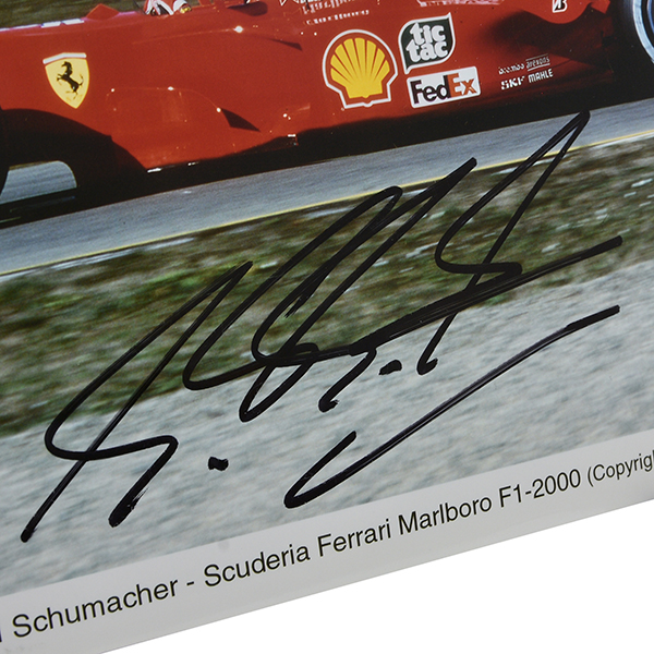 Scuderia Ferrari 2000 M.Schumacher Photo-M.schumacher Signed