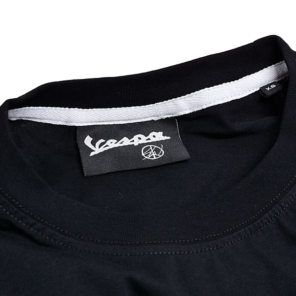 Vespa Sean Wotherspoon Collaboration T-shirts(Black)