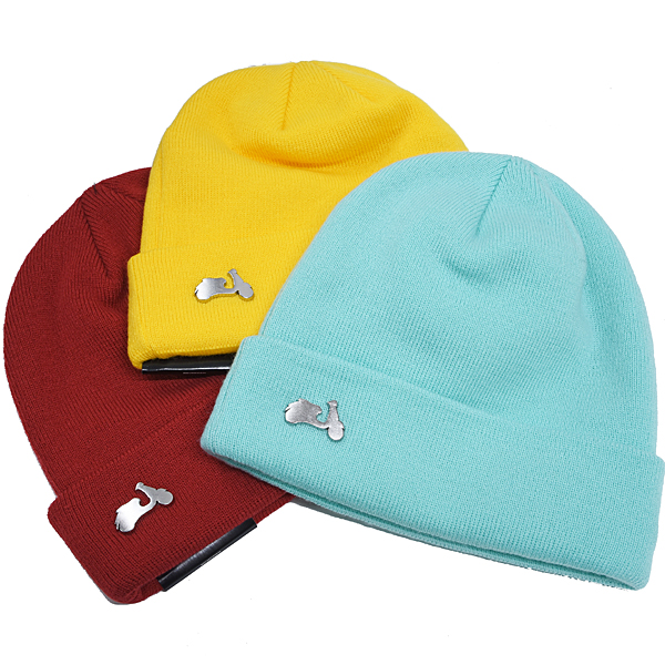 Vespa Official Metal silhouette Beanie by NEW ERA