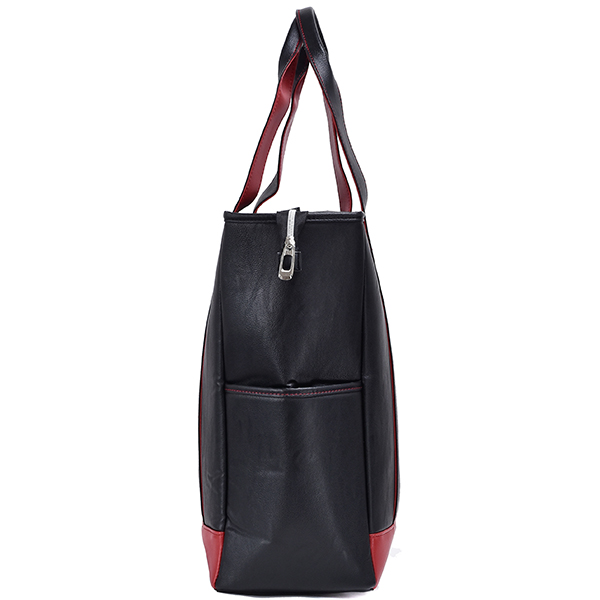 MASERATI Bi Color Tote Bag(Black/Red)