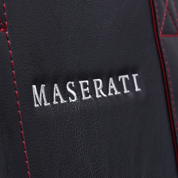 MASERATI Bi Color Tote Bag(Black/Red)