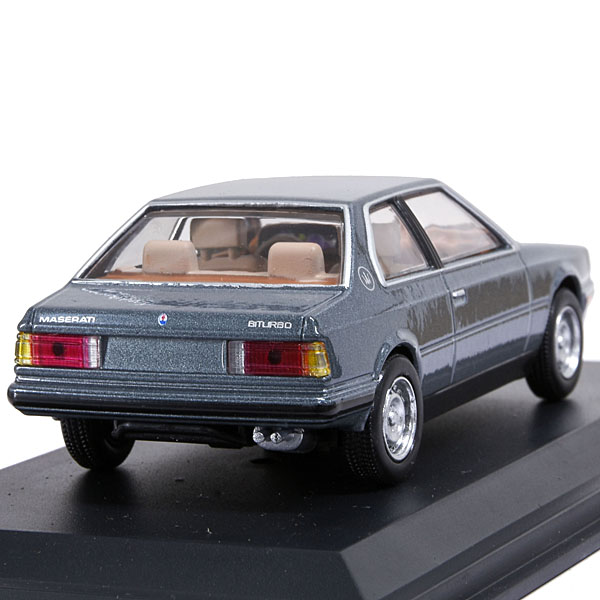 1/43 MASERATI Official BITURBO 1982 Miniature Model(Gray)