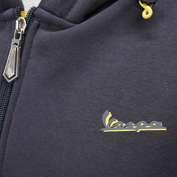 Vespa Official Zip Up Hoodie-GRAPHIC- for Women