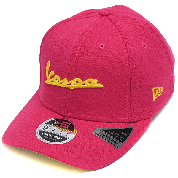 Vespa Official Baseball Cap-2021-by NEW ERA(Pink)