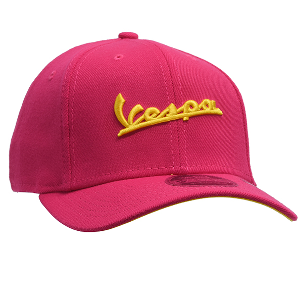 Vespa Official Baseball Cap-2021-by NEW ERA(Pink)