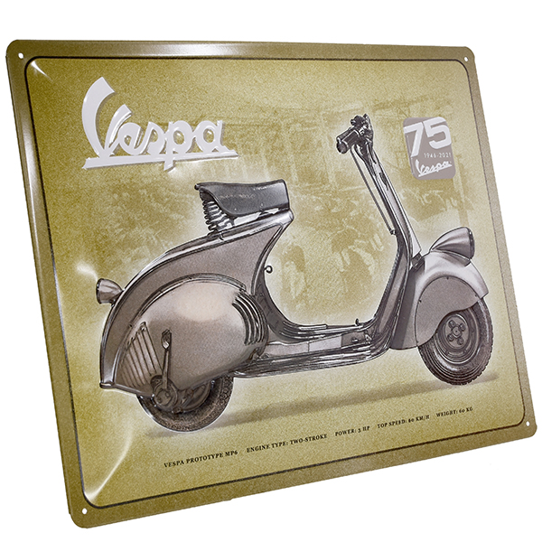 Vespa Official Sign Boad-75 th-