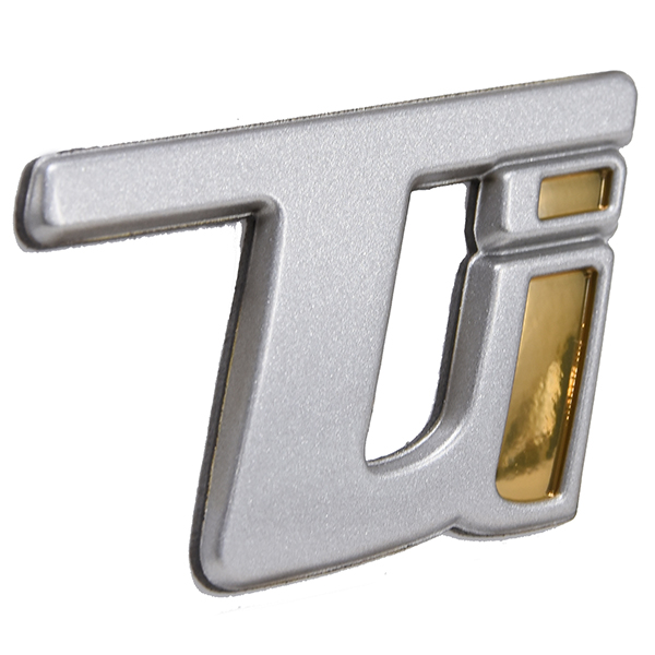 Alfa Romeo Genuine Ti Emblem(Silver/Gold)