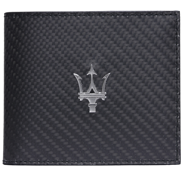 MASERATI genuine carbon wallet