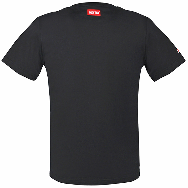 Aprilia Official Life Style T-Shirts(Black)