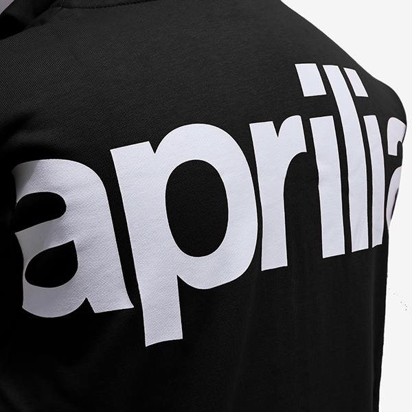 Aprilia Official Life Style Zip Up Hoodie(Black)