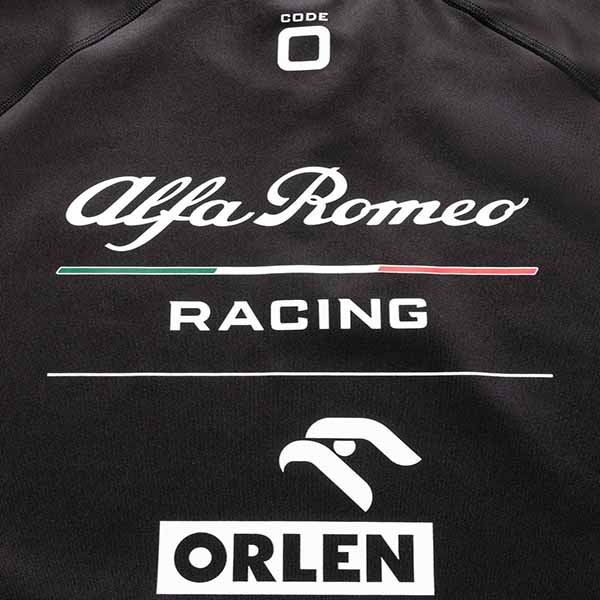 Alfa Romeo RACING ORLEN 2021 Official Essential Harf Zip Felpa