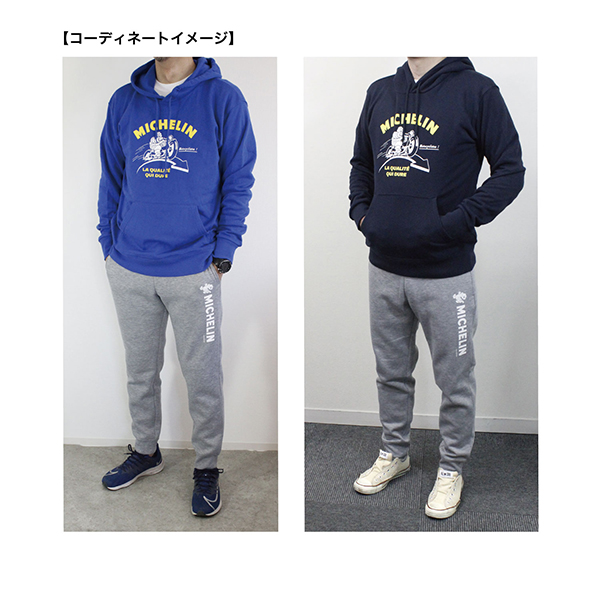 MICHELIN Hoodie -Motorcycle-(Navy)