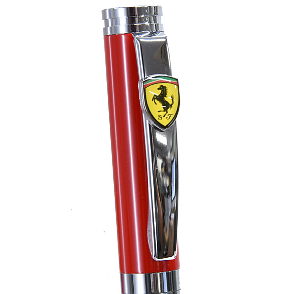 Ferrari Genuine Carbon Ballpoint Pen & Case Set