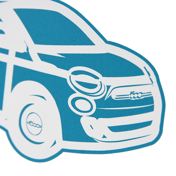 FIAT Genuine 500e Fluorescence Sticker