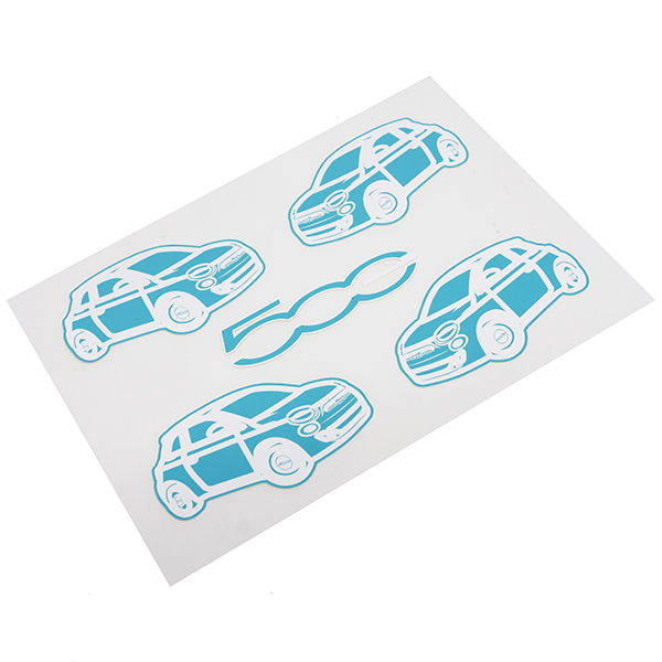 FIAT Genuine 500e Fluorescence Sticker