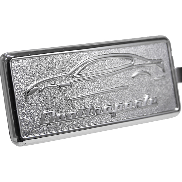 MASERATI Official Quattroporte Metal Keyring