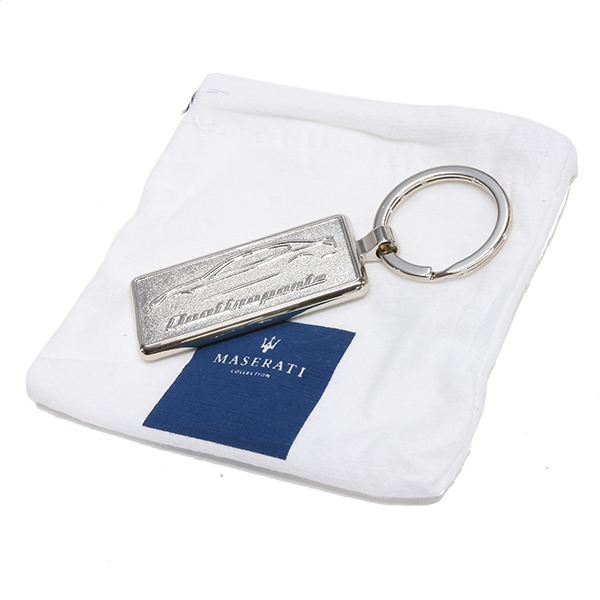 MASERATI Official Quattroporte Metal Keyring