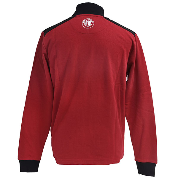 Alfa Romeo Official 110th Anniversary Bomber Felpa (Red)