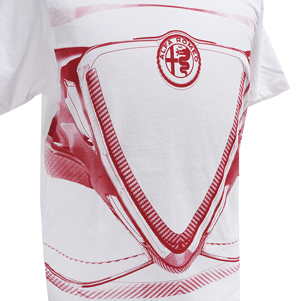 Alfa Romeo Official GIULIA Front Grill Graphic T-shirts