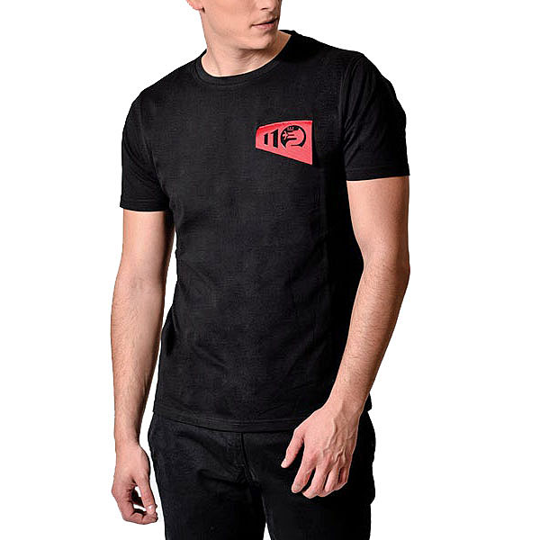 Alfa Romeo Official 110th Anniversary Pocket Logo T-shirts (Black)