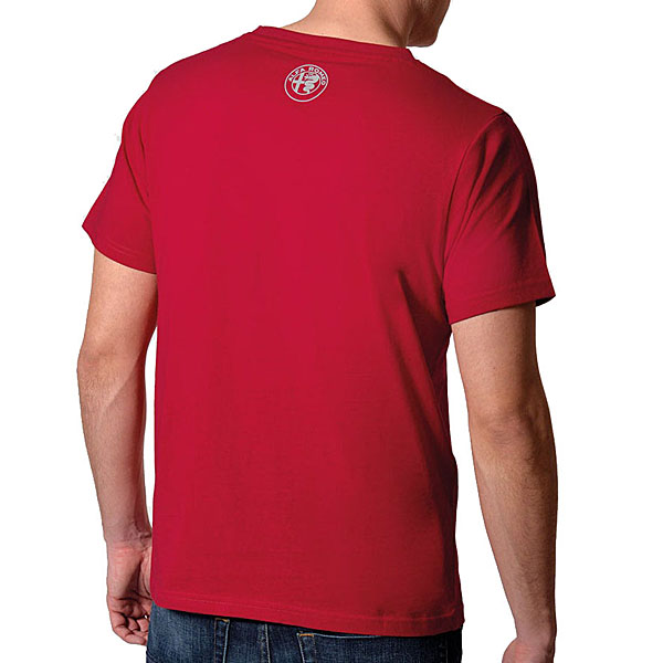 Alfa Romeo Official 110th Anniversary Classiche Race T-shirts (Red)