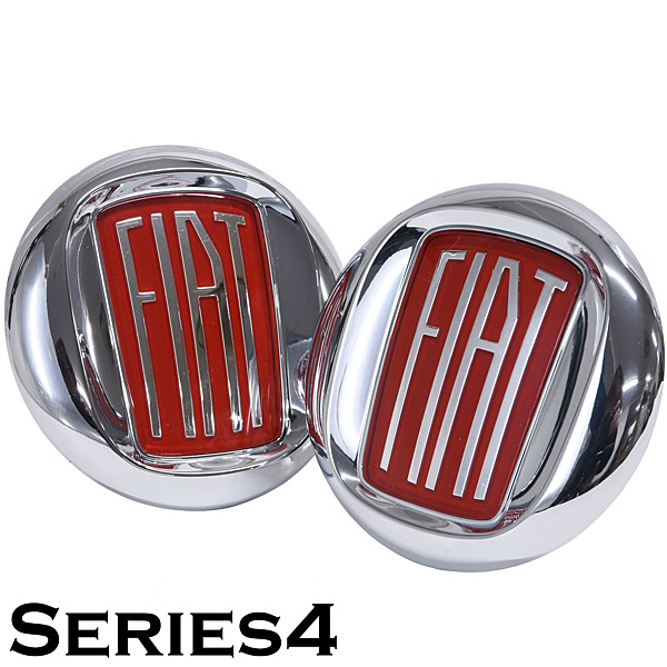 FIAT Genuine 500 Anniversario Emblem Set (Front&Rear)