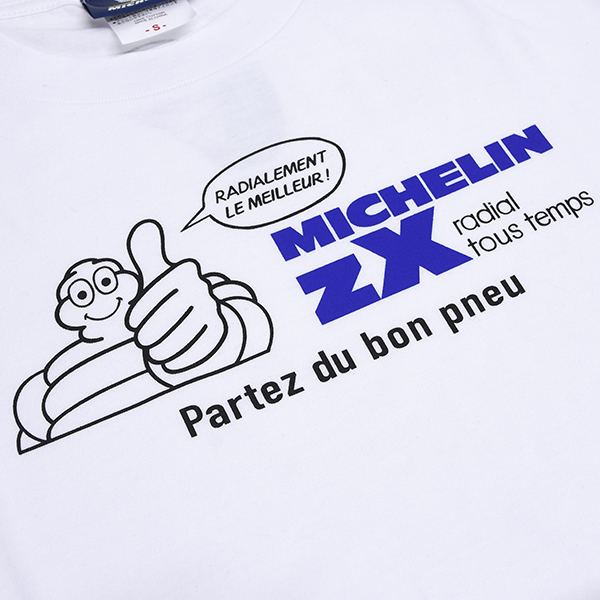 MICHELIN T-Shirts-ZX-(White)