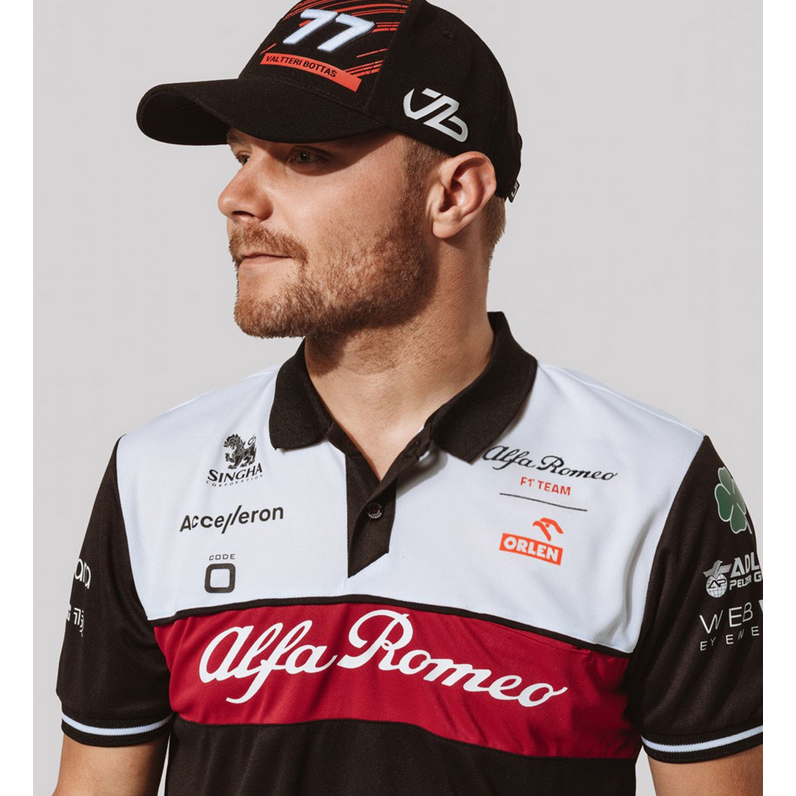 Alfa Romeo F1 Team ORLEN 2022 Official Team Polo Shirts