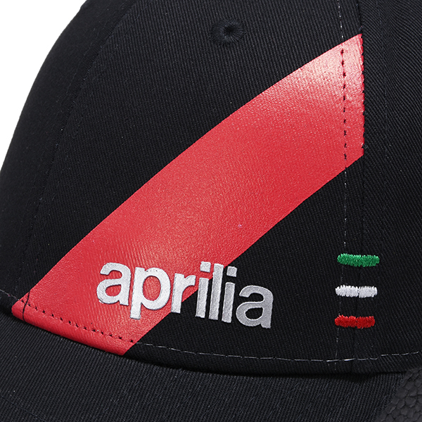 Aprilia Official Baseball Cap-2022-(Red Slash) by NEW ERA