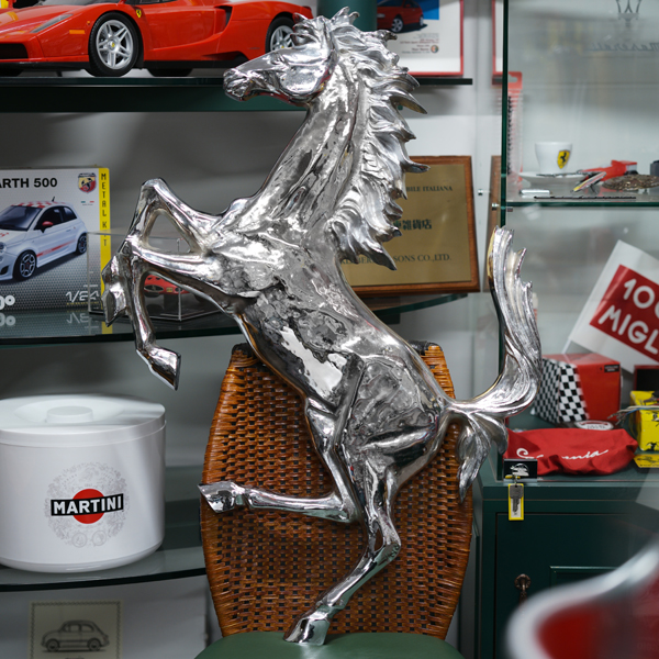 Ferrari Cavallino Object (Chrome)90cm