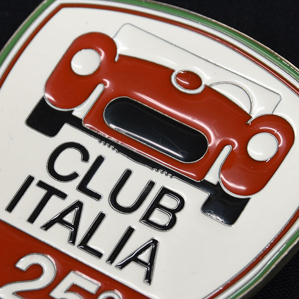 CLUB ITALIA Official 25th Anniversaio Memorial Grill Badge