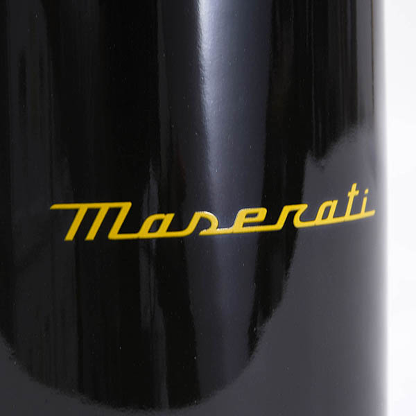 MASERATI Genuine New Logo & Emblem Mug Cup(Black / Yellow)